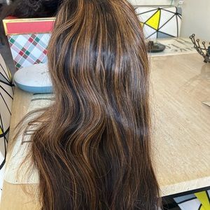 Upart human hair wig